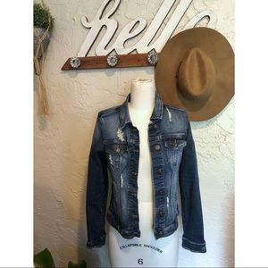 SOLD G by Guess Distressed Jean Jacket